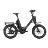 QIO Kompaktrad EINS+ P-E Enviolo Gates (725Wh) Night Black Matt 2025