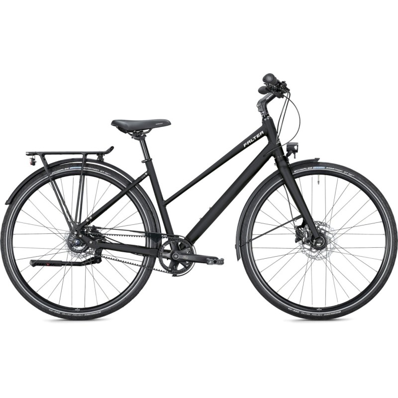 FALTER Urban U 7.0 Gates Shimano Nexus 8-Gang FL Descent Black 2025