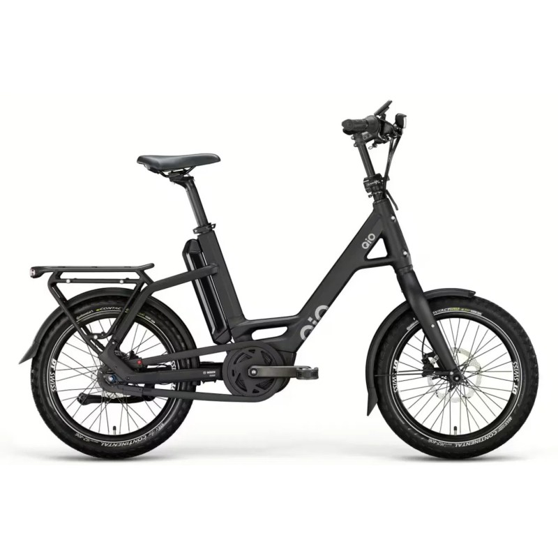 QIO Kompaktrad EINS AP-8 Nexus 8-Gang FL (400Wh) Smart System Night Black Matt 2025