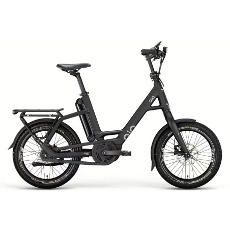 QIO Kompaktrad EINS AP-8 Nexus 8-Gang FL (400Wh) Smart System Night Black Matt 2025